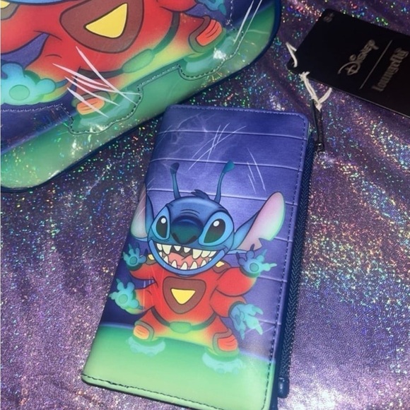 Disney Stitch 626 loungefly Set - Picture 3 of 5